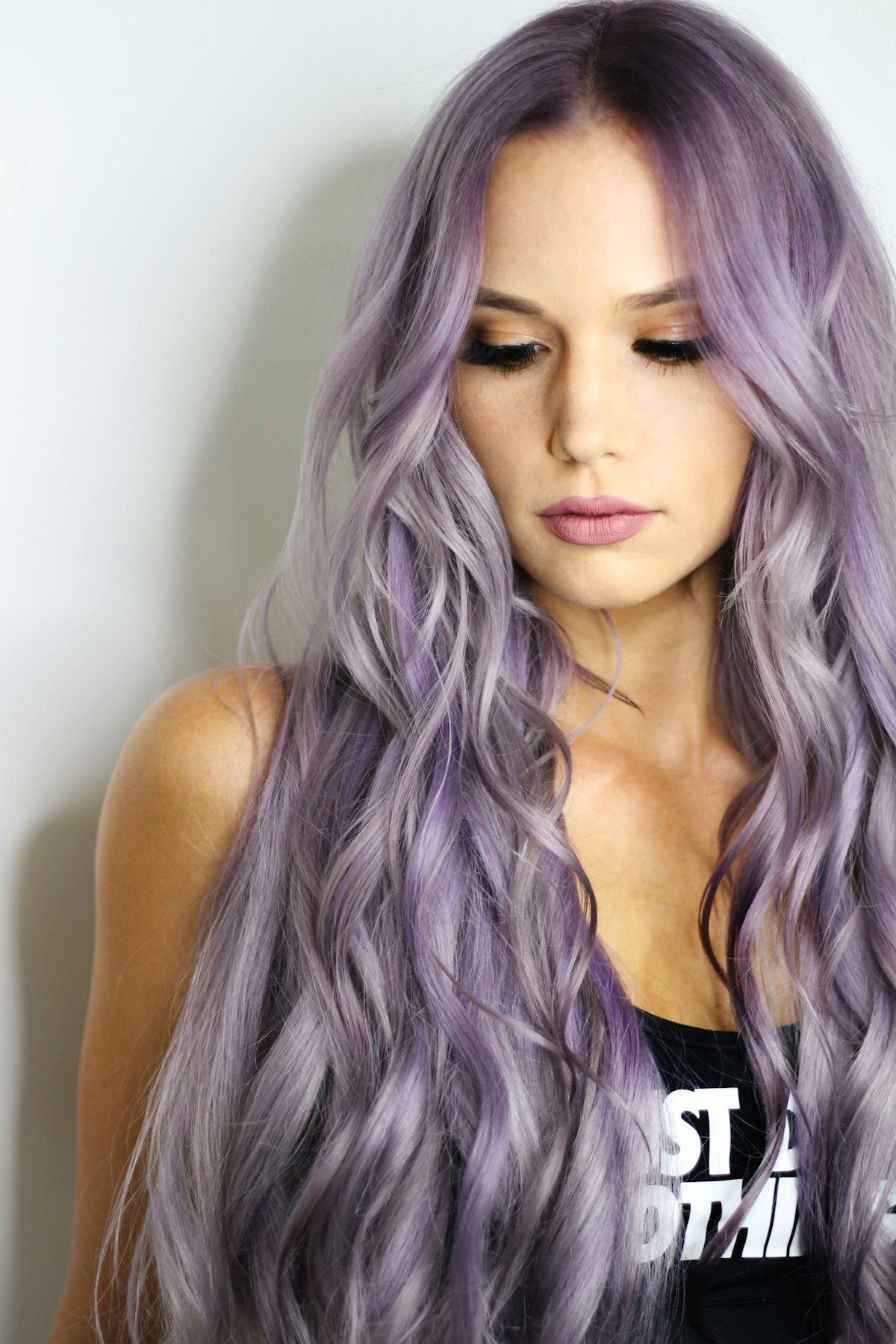 Trabajo de color — ondas lavanda