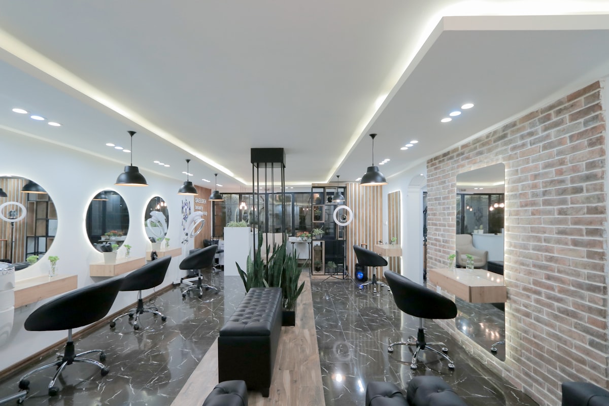 Puestos de trabajo del salón